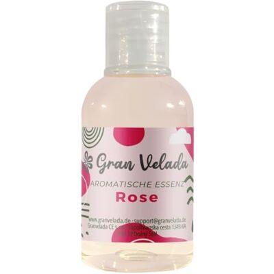 GRAN VELADA Essence aromatique de roses Parfum floral et délicat pour savons, crèmes et bougies Idéal pour les créations DIY 1000 ml GRAN VELADA Essence aromatique de roses Parfum floral et délicat pour savons, crèmes et bougies Idéal pour les créations DIY 1000 ml