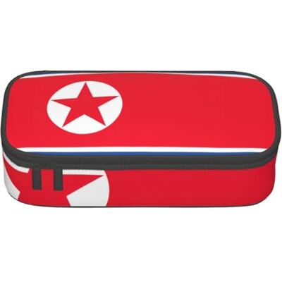 BGSHJVF Trousse à crayons haute capacité avec imprimé drapeau coréen, tissu Oxford, crayons, stylos, plusieurs compartiments, design élégant BGSHJVF Trousse à crayons haute capacité avec imprimé drapeau coréen, tissu Oxford, crayons, stylos, plusieurs compartiments, design élégant