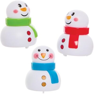 Baker Ross FX882 Bonhomme de neige paquet de 6, sacs de Noël pour enfants Baker Ross FX882 Bonhomme de neige paquet de 6, sacs de Noël pour enfants