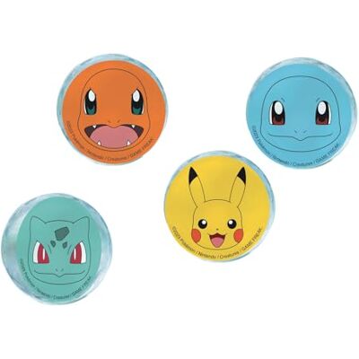 amscan Pokémon 9917127 Lot de 4 sacs rebondissants pour fête d'anniversaire d'enfants amscan Pokémon 9917127 Lot de 4 sacs rebondissants pour fête d'anniversaire d'enfants