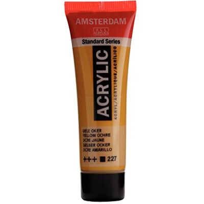 Amsterdam Standard Series Acrylique Tube 20 ml Ocre Jaune 227 Amsterdam Standard Series Acrylique Tube 20 ml Ocre Jaune 227