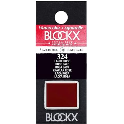 Blockx Rose Lake Half Pan Aquarelle Blockx Rose Lake Half Pan Aquarelle