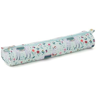 Hobby Gift Étui de rangement exclusif pour épingles à tricoter, étui à crochet, accessoires de tricot, étui à crayons 12 x 41 x 7,5 cm, Lama Hobby Gift Étui de rangement exclusif pour épingles à tricoter, étui à crochet, accessoires de tricot, étui à crayons 12 x 41 x 7,5 cm, Lama