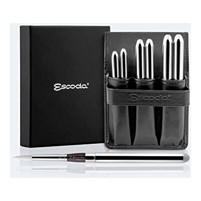 Escoda : Watercolour Travel Brush Set : Perla : Series 1243 : Lot de 6 Escoda : Watercolour Travel Brush Set : Perla : Series 1243 : Lot de 6