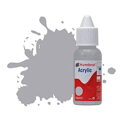 Humbrol Peinture pour modélisme DB0166 No 166 Gris clair aéronautique Mat (14 ml), peintures acryliques pour modèles, plastique, métal, bois, verre, céramique et plus encore Peinture acrylique Humbrol Peinture pour modélisme DB0166 No 166 Gris clair aéronautique Mat (14 ml), peintures acryliques pour modèles, plastique, métal, bois, verre, céramique et plus encore Peinture acrylique
