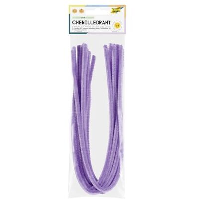Folia 77831 – Fil chenille – Lot de 10 cure-pipes – Violet – Diamètre 8 mm et longueur 50 cm – Idéal pour les enfants pour bricoler et créer des animaux, des figurines et d'autres formes Folia 77831 – Fil chenille – Lot de 10 cure-pipes – Violet – Diamètre 8 mm et longueur 50 cm – Idéal pour les enfants pour bricoler et créer des animaux, des figurines et d'autres formes