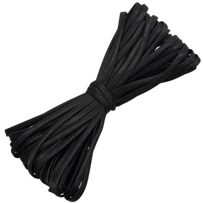 AERZETIX C77356 Ruban de rechange 9 mètres x 5 mm pour corset en matériau naturel Couleur noire AERZETIX C77356 Ruban de rechange 9 mètres x 5 mm pour corset en matériau naturel Couleur noire