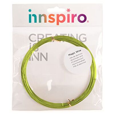 Innspiro - MagicWire 2.0mm 5m - Vert Pomme - Fil de bricolage Innspiro - MagicWire 2.0mm 5m - Vert Pomme - Fil de bricolage