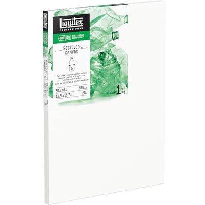 Liquitex 416030040 Toile recyclée, faite de plastique 100% recyclé, toile de haute qualité avec 565 g/m², FSC, 3 fois apprêté pour huile et peinture acrylique Traditionnel 30x40cm Liquitex 416030040 Toile recyclée, faite de plastique 100% recyclé, toile de haute qualité avec 565 g/m², FSC, 3 fois apprêté pour huile et peinture acrylique Traditionnel 30x40cm