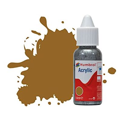 Humbrol Peinture acrylique pour modélisme DB0026 No 26 Kaki mat (14 ml), peinture acrylique pour modèles, plastique, métal, bois, verre, céramique et plus encore, peinture acrylique pour retouches, Humbrol Peinture acrylique pour modélisme DB0026 No 26 Kaki mat (14 ml), peinture acrylique pour modèles, plastique, métal, bois, verre, céramique et plus encore, peinture acrylique pour retouches,