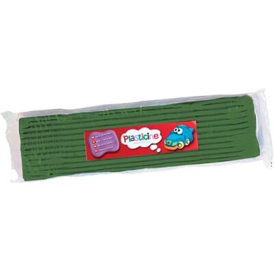 Plasticine Pâte à modeler pour enfants, facile à modeler et à modeler, sculptures, maquettes et animations en stop-motion 400 g Vert #08 Plasticine Pâte à modeler pour enfants, facile à modeler et à modeler, sculptures, maquettes et animations en stop-motion 400 g Vert #08