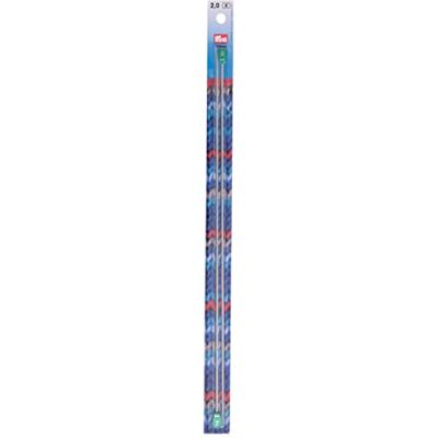 Prym - Pointe unique - Gris perle - 35 cm - Aiguilles à tricoter Prym - Pointe unique - Gris perle - 35 cm - Aiguilles à tricoter