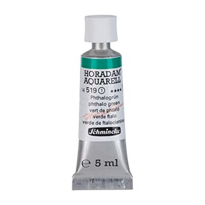 Schmincke HORADAM® AQUARELL acuarelas para artistas, vert phtalo 5 ml Schmincke HORADAM® AQUARELL acuarelas para artistas, vert phtalo 5 ml