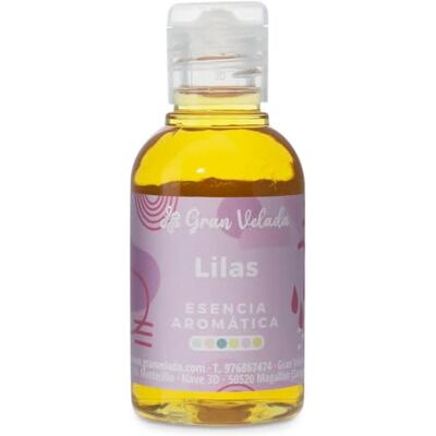 GRAN VELADA Essence aromatique de lilas : Notes florales avec touches de girofle, d'anis et de vanille. Idéale pour les savons, crèmes et bougies, 50 ml GRAN VELADA Essence aromatique de lilas : Notes florales avec touches de girofle, d'anis et de vanille. Idéale pour les savons, crèmes et bougies, 50 ml