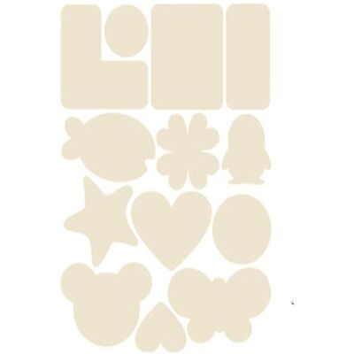 INF Lot de 5 feuilles de rustines autocollantes en nylon pour vêtements, sac de couchage, tente, réparation de veste en duvet, beige INF Lot de 5 feuilles de rustines autocollantes en nylon pour vêtements, sac de couchage, tente, réparation de veste en duvet, beige