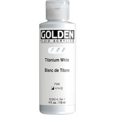 GOLDEN Fluid Acrylics, Flacon de 118 ml, peinture acrylique professionnelle, semi-opaque GOLDEN Fluid Acrylics, Flacon de 118 ml, peinture acrylique professionnelle, semi-opaque