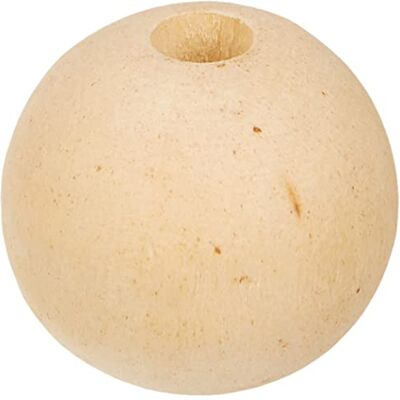 Artemio 30 mm En Bois Set de 4 Beige Artemio 30 mm En Bois Set de 4 Beige
