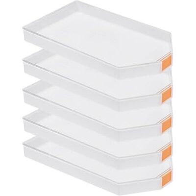 Ideen mit Herz Lot de 5 plateaux de peinture diamant avec couvercle Accessoires Navires Organisateur pour pierres de peinture diamant DIY 15,5 cm x 8,8 cm x 1,4 cm Ideen mit Herz Lot de 5 plateaux de peinture diamant avec couvercle Accessoires Navires Organisateur pour pierres de peinture diamant DIY 15,5 cm x 8,8 cm x 1,4 cm