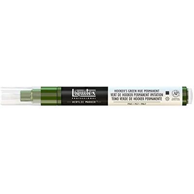 Marqueur de Peinture Vert Hooker - Pointe Fine 2mm - Usage intérieur/extérieur Marqueur de Peinture Vert Hooker - Pointe Fine 2mm - Usage intérieur/extérieur