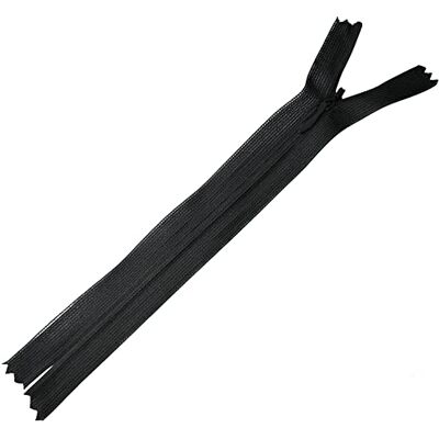 AERZETIX C60321 Lot de 10 Fermetures éclair invisibles 16 cm non-séparables fermeture à glissière crémaillère couleur noir maroquinerie jean pantalon robe jupe curseur couture vêtement AERZETIX C60321 Lot de 10 Fermetures éclair invisibles 16 cm non-séparables fermeture à glissière crémaillère couleur noir maroquinerie jean pantalon robe jupe curseur couture vêtement