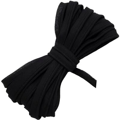 AERZETIX C77273 Ruban bordeur 9 mètres x 12 mm en coton Couleur noire passepoil gallon Vêtements Coussins matelassés AERZETIX C77273 Ruban bordeur 9 mètres x 12 mm en coton Couleur noire passepoil gallon Vêtements Coussins matelassés