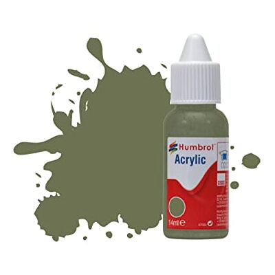 Humbrol Peinture acrylique pour modélisme DB0105 No 105 Vert marine Mat (14 ml) Peinture acrylique pour modèles, plastique, métal, bois, verre, céramique et plus encore Flacon de peinture Humbrol Peinture acrylique pour modélisme DB0105 No 105 Vert marine Mat (14 ml) Peinture acrylique pour modèles, plastique, métal, bois, verre, céramique et plus encore Flacon de peinture