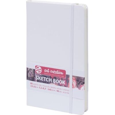ART Sketchbook 13x21cm, 140g, 80 feuilles, Papier à dessin sans acide, idéal pour le crayon et la gouache ART Sketchbook 13x21cm, 140g, 80 feuilles, Papier à dessin sans acide, idéal pour le crayon et la gouache