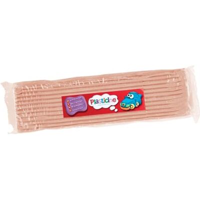 Plasticine Pâte à modeler originale 400 g Beige Pâte à modeler pour animateurs professionnels et modélistes Facile à façonner et à mouler Pour sculptures, maquettes et animations en stop-motion Plasticine Pâte à modeler originale 400 g Beige Pâte à modeler pour animateurs professionnels et modélistes Facile à façonner et à mouler Pour sculptures, maquettes et animations en stop-motion
