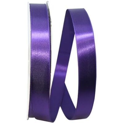 Reliant Ribbon Ruban de satin double face Allure Dfs Violet 2,2 cm x 91,4 m Reliant Ribbon Ruban de satin double face Allure Dfs Violet 2,2 cm x 91,4 m