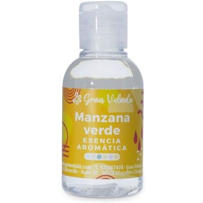 GRAN VELADA Essence aromatique de pomme verte, concentrée et polyvalente, avec des notes fraîches d’agrumes, idéal pour les parfums et cosmétiques maison, 250 ml GRAN VELADA Essence aromatique de pomme verte, concentrée et polyvalente, avec des notes fraîches d’agrumes, idéal pour les parfums et cosmétiques maison, 250 ml