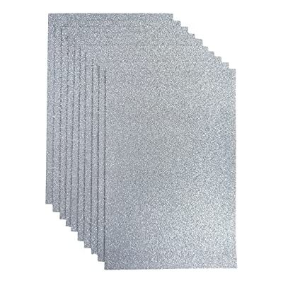 Jtnohx Lot de 10 feuilles de feutre à paillettes solides carrées pour loisirs créatifs, loisirs créatifs, vacances, festival, fête, projets de fête 20 x 30 cm Argenté Jtnohx Lot de 10 feuilles de feutre à paillettes solides carrées pour loisirs créatifs, loisirs créatifs, vacances, festival, fête, projets de fête 20 x 30 cm Argenté