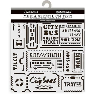 Stamperia Pochoirs épais pour scrapbooking, albums, cartes, bullet journaux, etc. Matériau flexible, facile à nettoyer, parfait pour les loisirs, les travaux manuels et les cadeaux (type de voyage, Stamperia Pochoirs épais pour scrapbooking, albums, cartes, bullet journaux, etc. Matériau flexible, facile à nettoyer, parfait pour les loisirs, les travaux manuels et les cadeaux (type de voyage,