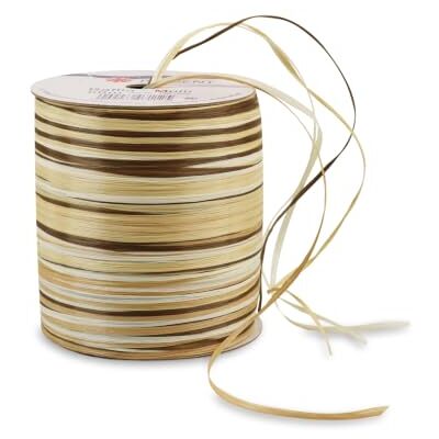 C.E. Pattberg Raffia-Multicolour - Ruban Décoratif - 50m C.E. Pattberg Raffia-Multicolour - Ruban Décoratif - 50m