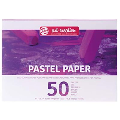 ART Papier pastel A4, 90 g/m², 50 feuilles, mélange FSC, 21,1 x 29,7 x 0,9 cm ART Papier pastel A4, 90 g/m², 50 feuilles, mélange FSC, 21,1 x 29,7 x 0,9 cm