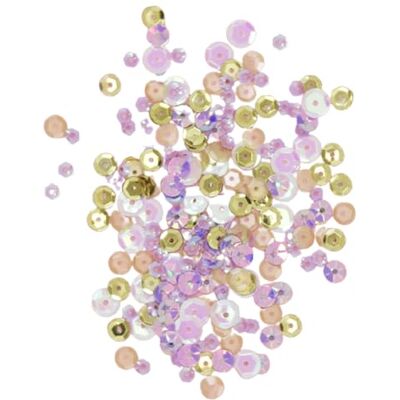 Craftelier Paillettes de jardin violettes pour l'artisanat, le scrapbooking et les décorations Formes de fleurs et de cercles Différentes tailles Couleurs Lilas, Dorés et Transparents Craftelier Paillettes de jardin violettes pour l'artisanat, le scrapbooking et les décorations Formes de fleurs et de cercles Différentes tailles Couleurs Lilas, Dorés et Transparents