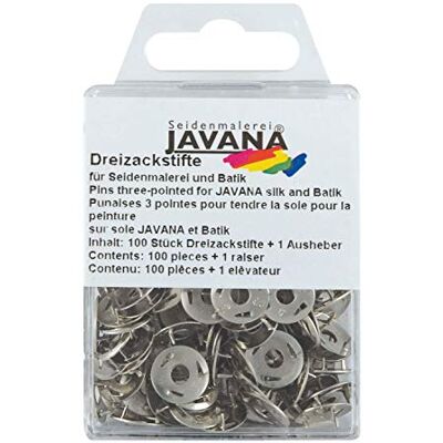 KREUL 810100 Javana Trident Crayons pour la Peinture sur Soie et Le Batik, avec releveur pour faciliter l'enlèvement, 100 pièces KREUL 810100 Javana Trident Crayons pour la Peinture sur Soie et Le Batik, avec releveur pour faciliter l'enlèvement, 100 pièces