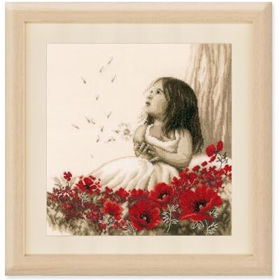 Vervaco Point De Croix Compté Kit Tableau Complet Set FILLE DANS UN CHAMP DE PAVOT De Broderie Loisir Créatif Maison Decoration Cadeau DIYca. 33 x 34 cm Counted Cross Stitch Embroidery Vervaco Point De Croix Compté Kit Tableau Complet Set FILLE DANS UN CHAMP DE PAVOT De Broderie Loisir Créatif Maison Decoration Cadeau DIYca. 33 x 34 cm Counted Cross Stitch Embroidery