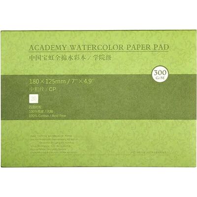 MEEDEN Carnet Aquarelle 18 x 12.5cm: 20 Feuilles de Carnet de Papier Aquarelle 100% Coton Grain Fin 300 gsm Bloc de Papier Aquarelle sans Acide pour Aquarelle Gouache Encre MEEDEN Carnet Aquarelle 18 x 12.5cm: 20 Feuilles de Carnet de Papier Aquarelle 100% Coton Grain Fin 300 gsm Bloc de Papier Aquarelle sans Acide pour Aquarelle Gouache Encre