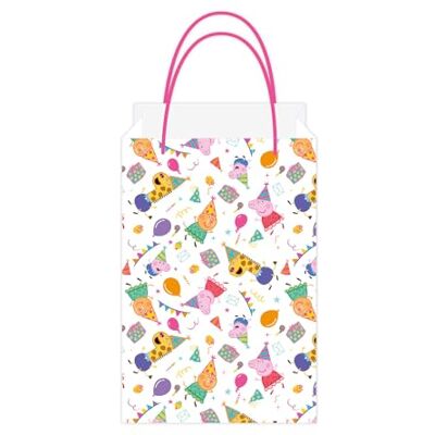 amscan Peppa Pig 9918343 Lot de 8 sacs surprises en papier pour fête d'anniversaire d'enfant amscan Peppa Pig 9918343 Lot de 8 sacs surprises en papier pour fête d'anniversaire d'enfant