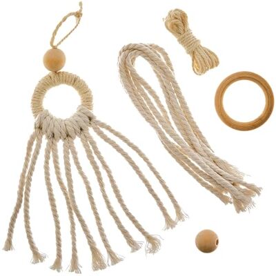 Baker Ross FN260 Macrame Tassel Kits Pack of 2, Make Your Own Tassel for Key Chains and Textiles (en anglais) Baker Ross FN260 Macrame Tassel Kits Pack of 2, Make Your Own Tassel for Key Chains and Textiles (en anglais)