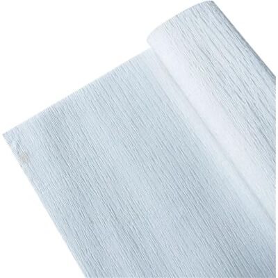 VMDVBNA geschenkpapie Rouleau de papier crépon coloré origami froissé pour travaux manuels, décoration florale (blanc, 20 x 20 cm) VMDVBNA geschenkpapie Rouleau de papier crépon coloré origami froissé pour travaux manuels, décoration florale (blanc, 20 x 20 cm)