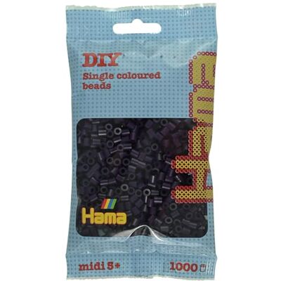 Hama sachet de perles à repasser env. 1000 perles midi loisirs créatifs et mosaïques pour enfants dès 5 ans jeu créatif et décoration artisanale Aubergine Hama sachet de perles à repasser env. 1000 perles midi loisirs créatifs et mosaïques pour enfants dès 5 ans jeu créatif et décoration artisanale Aubergine