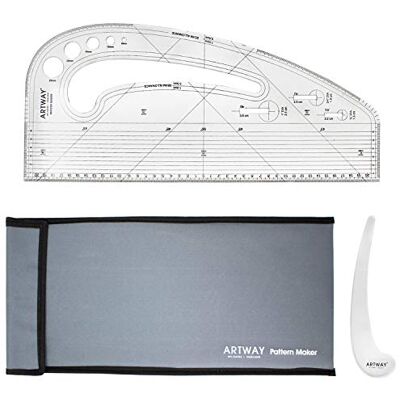 Artway Règle de tailleur multifonction 2302709 Artway Règle de tailleur multifonction 2302709