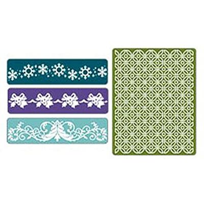 Sizzix Matrices de découpe de couleur noire (656585) Sizzix Matrices de découpe de couleur noire (656585)