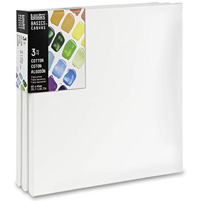 Liquitex Basics Toiles en Coton Pack Multiple - Toile Liquitex Basics Toiles en Coton Pack Multiple - Toile
