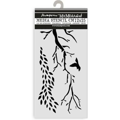 Stamperia Pochoirs épais pour scrapbooking, albums, cartes, bullet journaling, etc. Matériau flexible, facile à nettoyer, parfait pour les loisirs, l'artisanat et le cadeau (déwdrops, branches) Stamperia Pochoirs épais pour scrapbooking, albums, cartes, bullet journaling, etc. Matériau flexible, facile à nettoyer, parfait pour les loisirs, l'artisanat et le cadeau (déwdrops, branches)