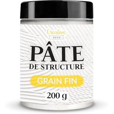 Creative Modeling Paste Pâte de Structure Grain Fin 200g Pâte à Relief pour Peinture Acrylique Modelling Paste Pâte Texturée Pate Structure Modelage Effet 3D et Texture Art Creative Modeling Paste Pâte de Structure Grain Fin 200g Pâte à Relief pour Peinture Acrylique Modelling Paste Pâte Texturée Pate Structure Modelage Effet 3D et Texture Art