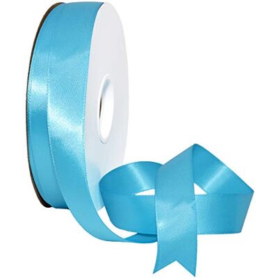 Morex Ruban satin double face turquoise 088 Morex Ruban satin double face turquoise 088