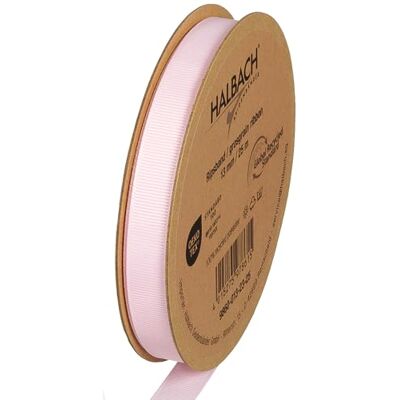 Halbach Seidenbänder Ruban gros grain de qualité supérieure Largeur : 13 mm Longueur : 25 m Ruban cadeau durable en polyester recyclé Idéal comme ruban Couleur : rose pâle Halbach Seidenbänder Ruban gros grain de qualité supérieure Largeur : 13 mm Longueur : 25 m Ruban cadeau durable en polyester recyclé Idéal comme ruban Couleur : rose pâle