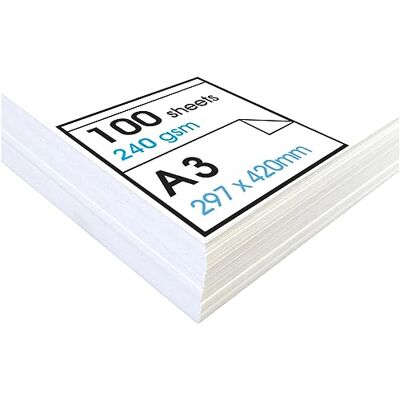 Artway Studio A3 Média Mixte Papier Idéal pour les applications multimédias 240gsm A3 (100 feuilles) Artway Studio A3 Média Mixte Papier Idéal pour les applications multimédias 240gsm A3 (100 feuilles)